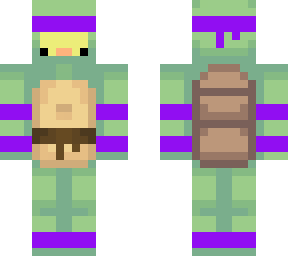 purp duck turtle