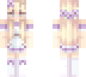 Purple Maid Girl | Minecraft Skin