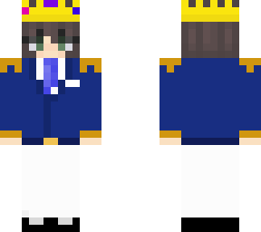 quing sailor with name tag