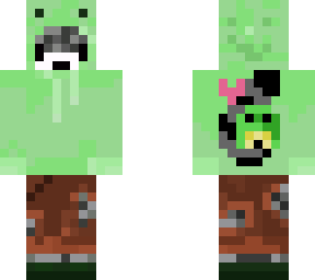 racoon froggy skin