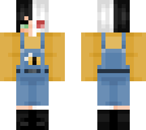 ranba in bee overalls