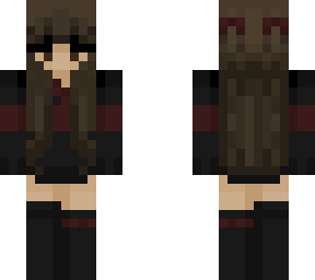 red and black//girl