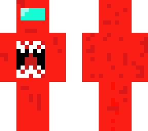 red imposter whit blood