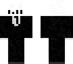 slenderman with mouth open