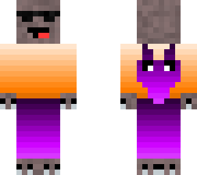 spoopy wolf skin