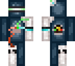 squid cyborg green