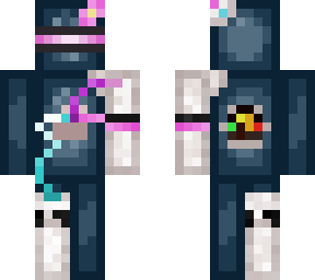 squid cyborg pink