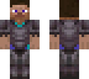 steve with netherite armor