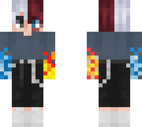 todoroki flame and ice!!