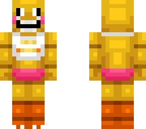 toy chica without beak  (fnaf 2)