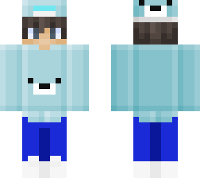 wallibear hoodie blue outfit