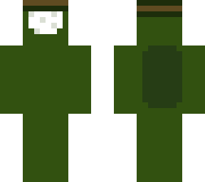 among us dark green