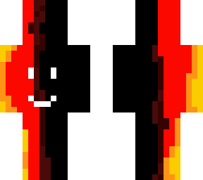 black and red smiley face