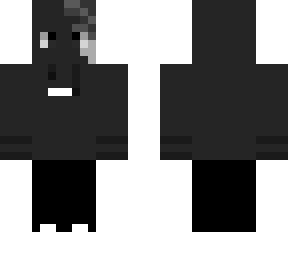 black and white