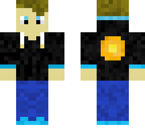 black aqua gamer boy