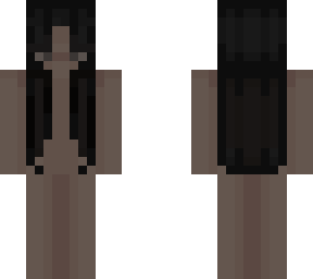 black hair skin base