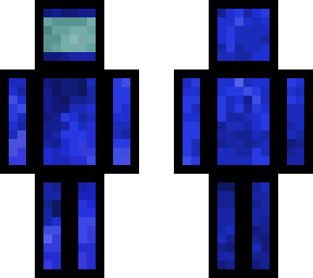 blue among us character