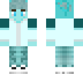 blue/aqua tommyinnit