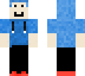 blue man