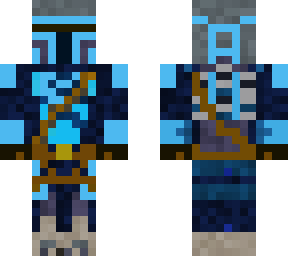 blue mandalorian