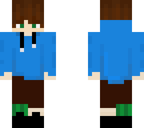 blue pullover