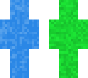 blue red and green
