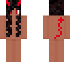 brown skin devil girl base
