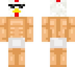buff chicken, underwear
