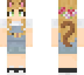 cat girl brown