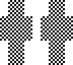 checkered!