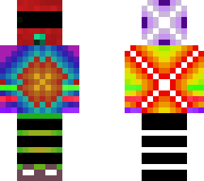 colorful nether star and lightsabers