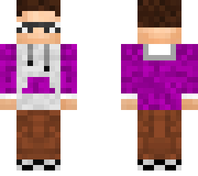 cool purple boy