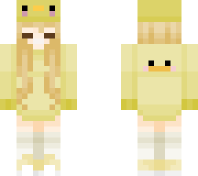 cute duck girl