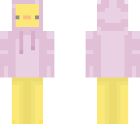 duck purple hoodie