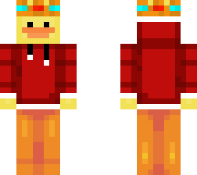 duck with hoodie