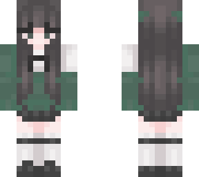 girl green outfit *somewhat not mine* edit