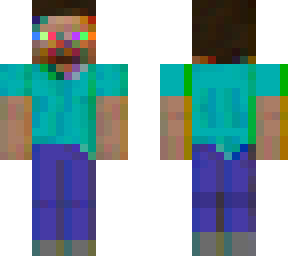 glitching steve