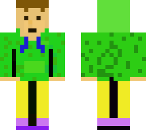 green hoodie extra chill!