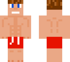 jesper in swimming trunks