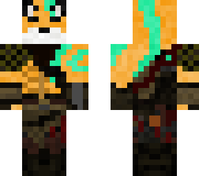 kratos fox (cyan)