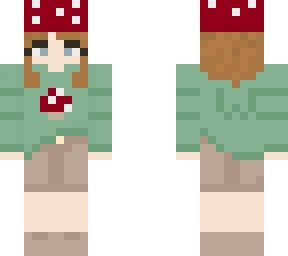 mushroom girl