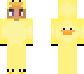 my friend in duck suit