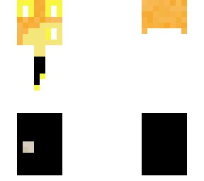 orange wolf boy minecraft skin