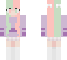 pink and green val