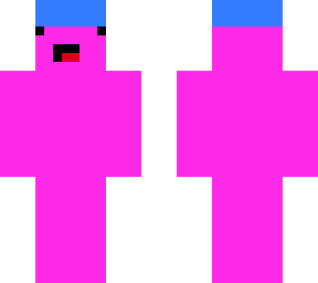 pink dep with blue hat (classic)
