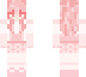 pink girl without bear mask