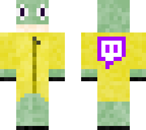 pog phrog in a rain coat