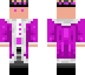 purple bald king (black crown)