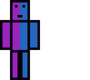 purple blue