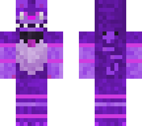 purple fnaf cat